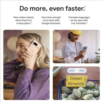 Google Pixel 8 - Unlocked Android Smartphone with Advanced Pixel Camera, 24-Hour Battery, and Powerful Security - Rose - 256 GB