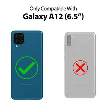 GOOSPERY Soft Feeling for Samsung Galaxy A12 6.5" / M12 Case, Pocket Friendly Soft-Touch Finish Slim...