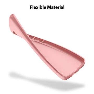 GOOSPERY Soft Feeling for Samsung Galaxy A12 6.5" / M12 Case, Pocket Friendly Soft-Touch Finish Slim Design with Rich Color Shockproof Flexible TPU Phone Back Cover (Flamingo)