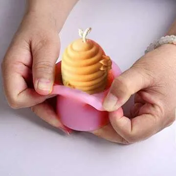 Bee Candle Molds for Easy Candle Crafting