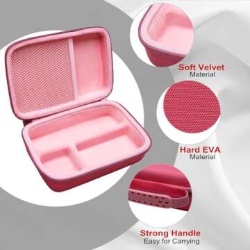 LTGEM Camera Case for Sony ZV-1F and Accessories