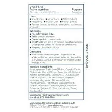 Dermeleve Steroid Free Anti-Itch Cream | Extra Strength for Psoriasis, Seborrheic Dermatitis, Viral Rash, Bug Bites, Allergy, Chronic Hives, Neuropathy (Nerve) | Full Body Itch Relief | 120g (1 Pack)