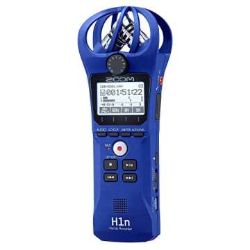 Zoom Handy Recorder, Blue (H1n)
