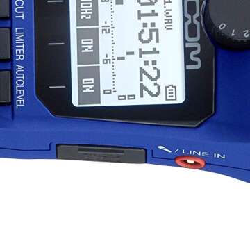 Zoom Handy Recorder, Blue (H1n)
