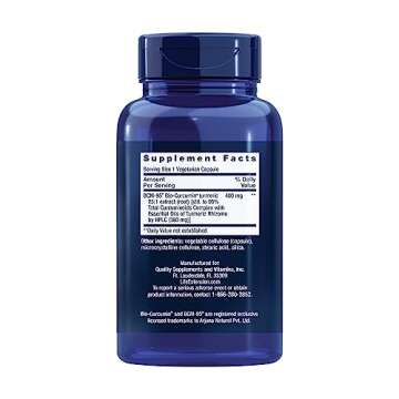 Life Extension Super Bio-Curcumin Turmeric Extract – Highly-Absorbable Curcumin for Whole-Body Hea...