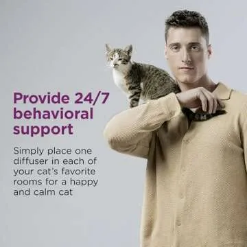 Comfort Zone Cat Calming Diffuser with 60 Days of Calm