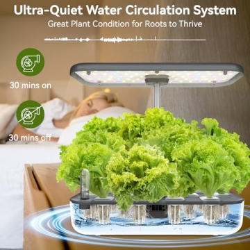 LYKO Indoor Hydroponics Growing System 12 Pods