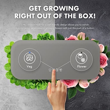 LYKO Indoor Hydroponics Growing System 12 Pods