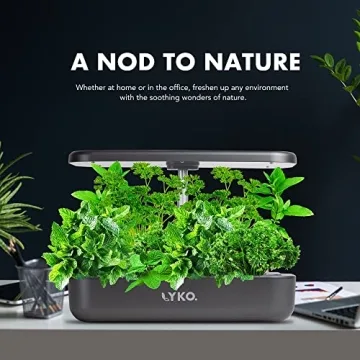 LYKO Indoor Hydroponics Growing System 12 Pods