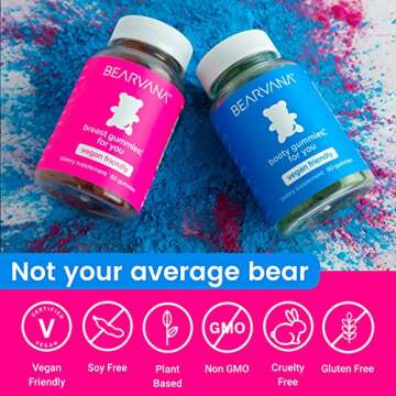 BEARVANA Bum & Chest Support Gummies for Women