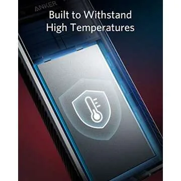 Anker PowerCore Solar 10000, 15W Power Bank 10,000 mAh with Dual Ports, Flashlight, IP64 Splash Proof and Dustproof for Outdoor Activities, Compatible with Smartphones and Other Devices