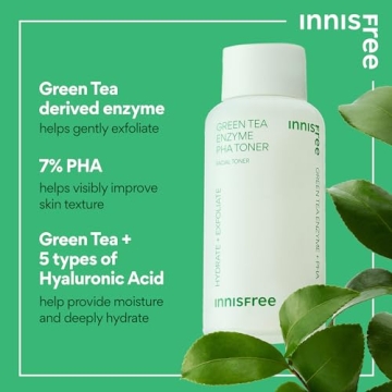 innisfree Green Tea Enzyme Toner for Radiant Skin