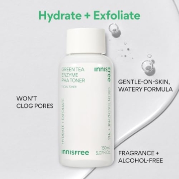 innisfree Green Tea Enzyme Toner for Radiant Skin