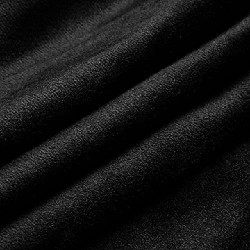 Luxurious Soft Black Velvet Pillow Covers Set of 2