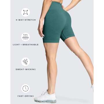 Aoxjox Vital Seamless Biker Shorts for Women