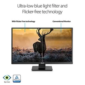 ASUS 27" Full HD Monitor - Eye Care, Flicker-Free, HDMI