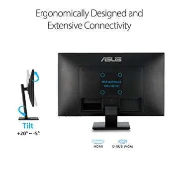 ASUS 27" Full HD Monitor - Eye Care, Flicker-Free, HDMI
