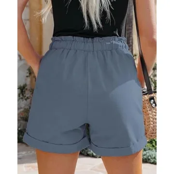 FEKOAFE Women’s Summer Casual Drawstring Shorts