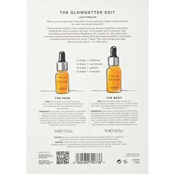 TAN-LUXE Glow Getter Kit - Customizable Self-Tan Drops