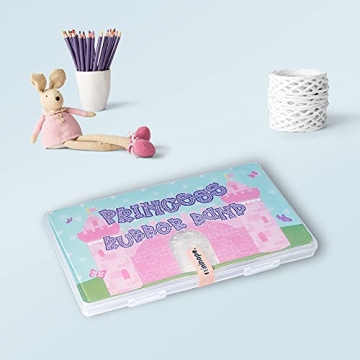 Minihope Mini Rubber Bands 1000 Count Clear Soft Elastic