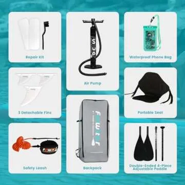 Lightweight FunWater Inflatable SUP for All Ages