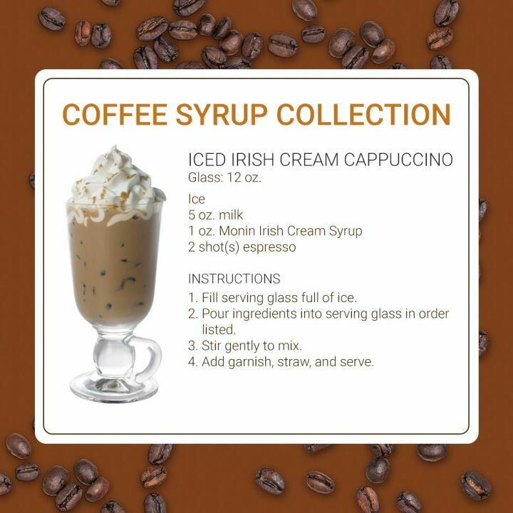 Monin Gourmet Flavorings Premium Coffee Collection