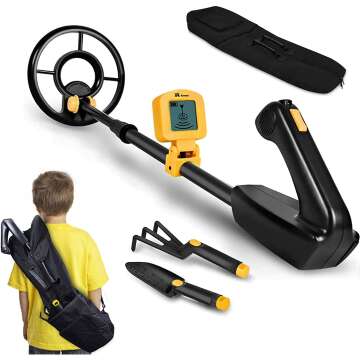 RM RICOMAX Kids Metal Detector - Adjustable & Waterproof