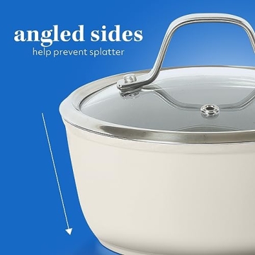 10-Piece Nonstick Cookware Set - Induction Ready Essentials