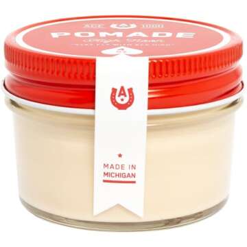 ace high, High Noon Pomade 2-Pack, Barbershop Scent, Strong Hold, Natural Shine, Water Based, Hand Crafted, 4oz…