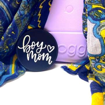 FRESHe BOGLETS Boy Mom Charm for Custom Bogg Bags