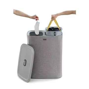 Joseph Joseph Tota 90L Laundry Hamper with Dual Compartments
