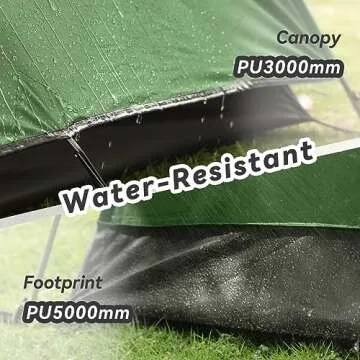 Forceatt Camping Tent-2 Person Tent, Waterproof & Windproof. Lightweight Backpacking Tent, Easy Setup, Suitable for Outdoor and Hiking Traveling