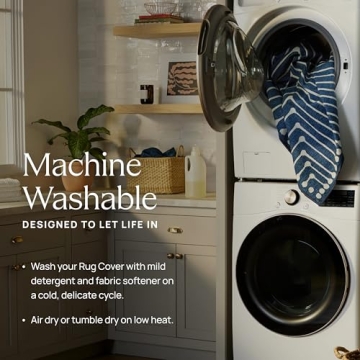 Stylish Machine Washable Runner Rug by Jonathan Adler