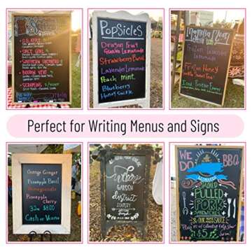 Mr. Pen- Chalk Markers, 6 Pack, Dual Tip, Vibrant Colors, 8 Labels, Chalkboard Markers, Liquid Chalk Markers, Chalk Pens, Chalk Markers for Blackboard, Chalk Board Marker Pens, Chalk Board Markers