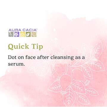 Aura Cacia - Organic Rosehip Oil | Certified Organic & Non-GMO Project Verified Skin Care | 1 fl. oz.