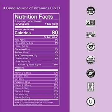 MadeGood Confetti Chocolate Drizzled Crispy Squares, 30 count, Vegan Dark Chocolate