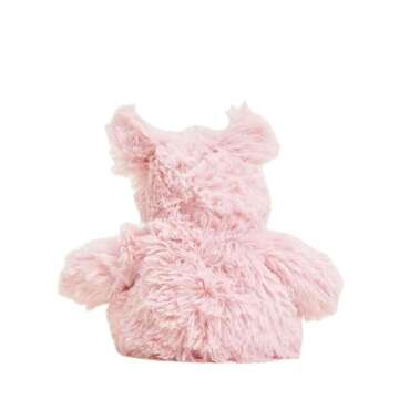 warmies Junior Pig Microwavable, Hot or Cold for Cool Relaxation and Warm Relief, Lavender Scented Cozy Plush Animal