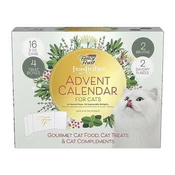 Fancy Feast Feastivities Advent Calendar for Cats 24 Count