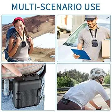 Koonie Portable Waist Fan with 23H Battery Life Cooling