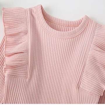 Fullfamous Baby Girl Fall Winter Clothing Set, Stylish & Cozy