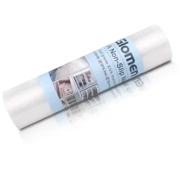 Non-Slip Washable Shelf Liner, 12" x 10' Size