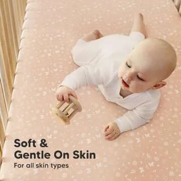 KeaBabies Organic Crib Sheets – Soft & Breathable