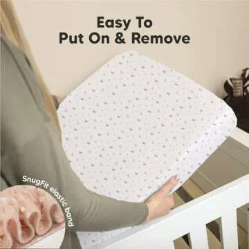 KeaBabies Organic Crib Sheets – Soft & Breathable