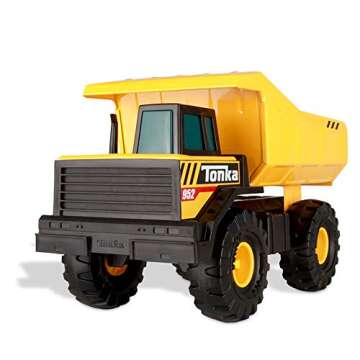 Tonka Steel Classics, Mighty Dump Truck – Made with Steel & Sturdy Plastic, Trucks for Boys, Girls, Toddler, Construction Toys, Birthday, Gift, Ages 3+