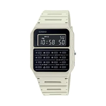Casio CA53W Vintage Calculator Watch | Retro Style, Water Resistant, Multi-Function