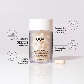 OUAI Thick & Full Hair Vitamins - Vegan Supplement Refill