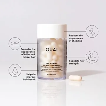 OUAI Thick & Full Hair Vitamins - Vegan Supplement Refill
