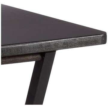 Amazon Basics Foldable TV Dinner Tray Table Set of 4