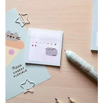 Grupo Erik Pusheen Pen | 10 In 1 Ballpoint Pen With 3D Pusheen Cat Topper | Pusheen Gifts - Pusheen Stationery | Multi Colour Pen | Cute Pen | Kawaii pen - Kawaii Stationery