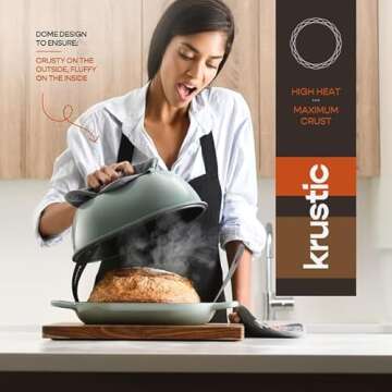 Krustic Dutch Oven for Professional Sourdough Baking